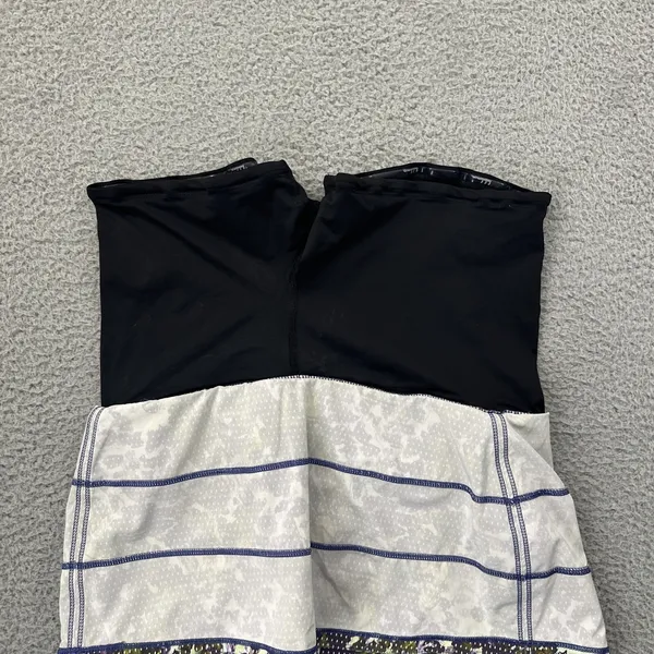 Lululemon Pace Rival Skirt Skort Floral Sport Athletic Athleisure Tennis Women 6 - Image 5