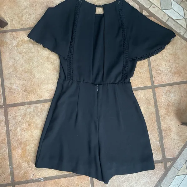 Zara Elegant Black Mini Dress - Image 3