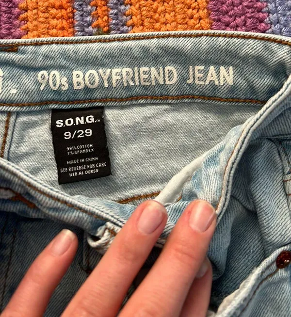 S.o.n.g. Boyfriend Jeans Size 29 - Image 2