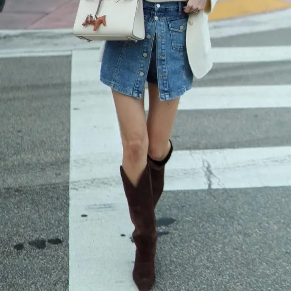 Schutz Maryana Flare Boots - Image 2