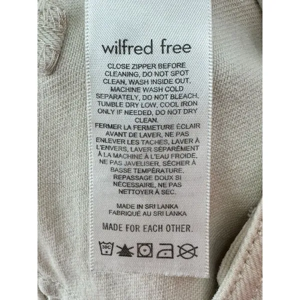 Wilfred Free Modern Utility Pant Birch Khaki Size 8‎ Womens Straight Leg Modern - Image 5