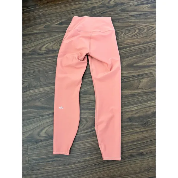 Alo Yoga‎ Airlift High Waist Leggings Coral Pink XS W5512R - Image 3