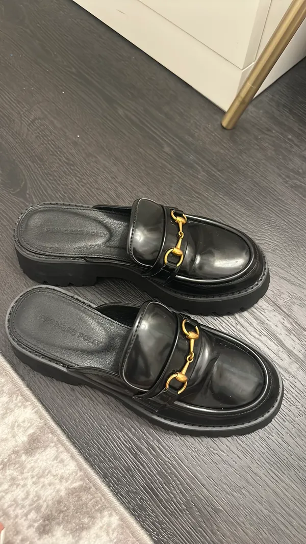 Princess Polly Loafers Black - Image 4