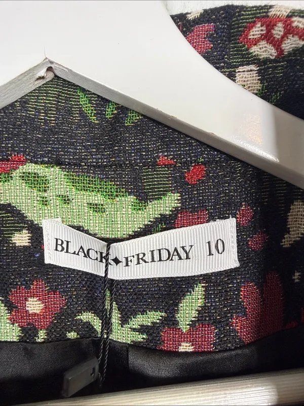 ModCloth Black Friday Grove Mushroom Crop Jacket Blazer NEW with tag W2408 Sz 6 - Image 7