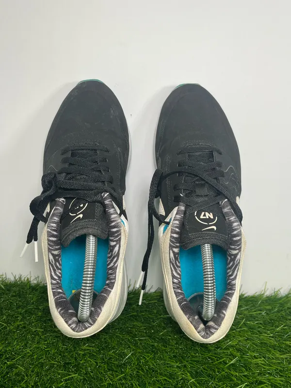 Nike Air Sneakers Black White Teal Women’s 6 Casual Running Shoes 861346-003 - Image 5