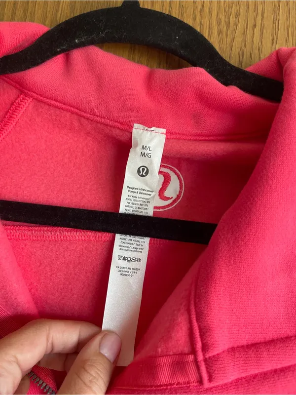 Lululemon Scuba Oversized Funnel-Neck Half Zip - Image 4