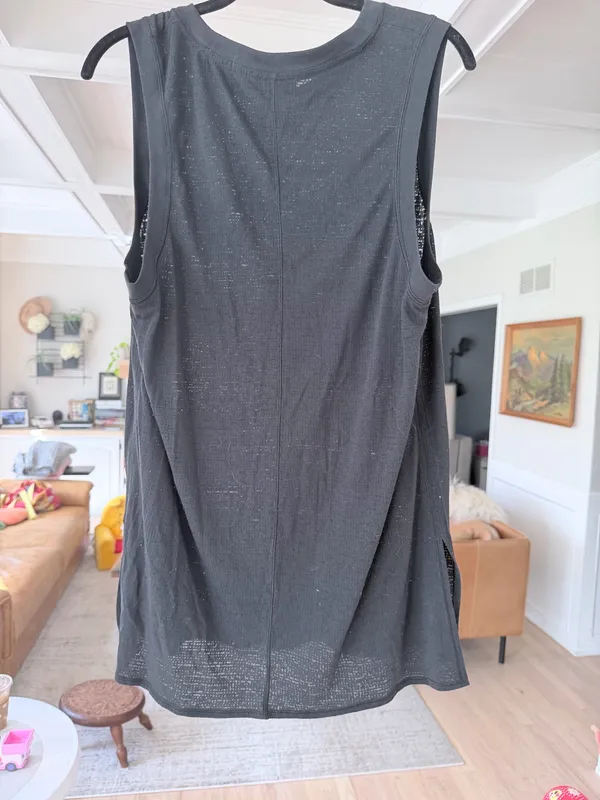 Lululemon Mesh Tank Black - Image 2