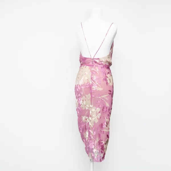 SAMSOE SAMSOE - Dapples Floral‎ Satin Burnout Dress. - Image 5