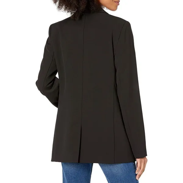 New The Drop Blake Long Blazer XS Black - Image 2