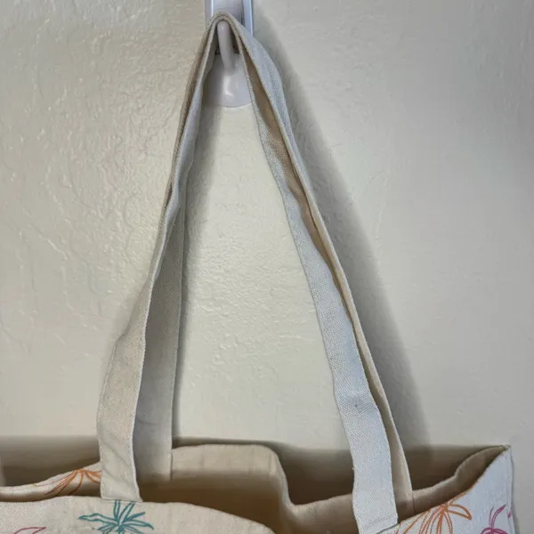 NWOT: Gorjana Palm Tree Prince Canvas Tote Bag - Image 12