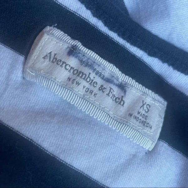 Abercrombie striped scoop back tee - Image 5