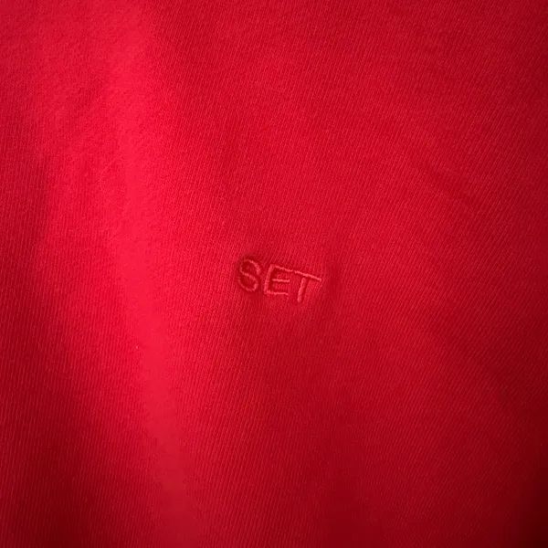 Set Active Heavyweight Hoodie in Bright Red/Fire - Image 3