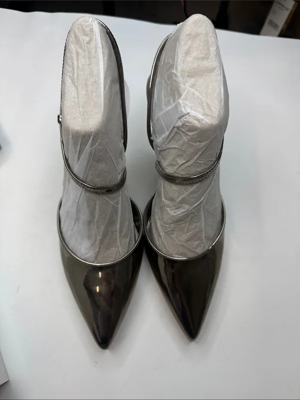 Calvin Klein Women's Cordera Strappy Slip-On Stiletto Pumps Size 8M - Image 4
