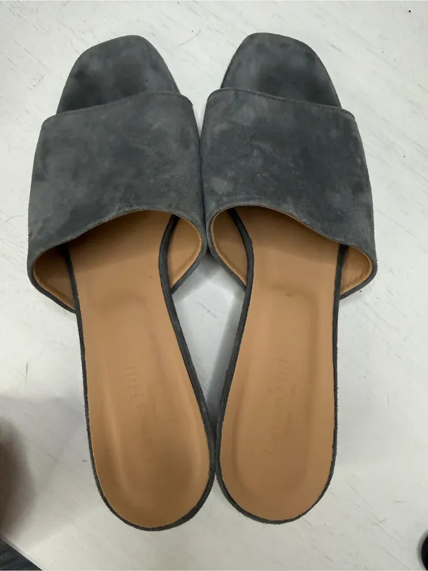 Garnet Hill Lillian Heeled Slides size 38 or US 8 - Image 9