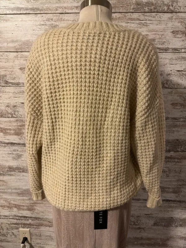 American Eagle V-Neck Sweater Oversized Knit - Image 4