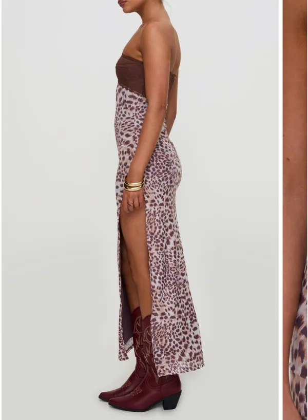 Princess polly raidein strapless maxi dress - Image 3