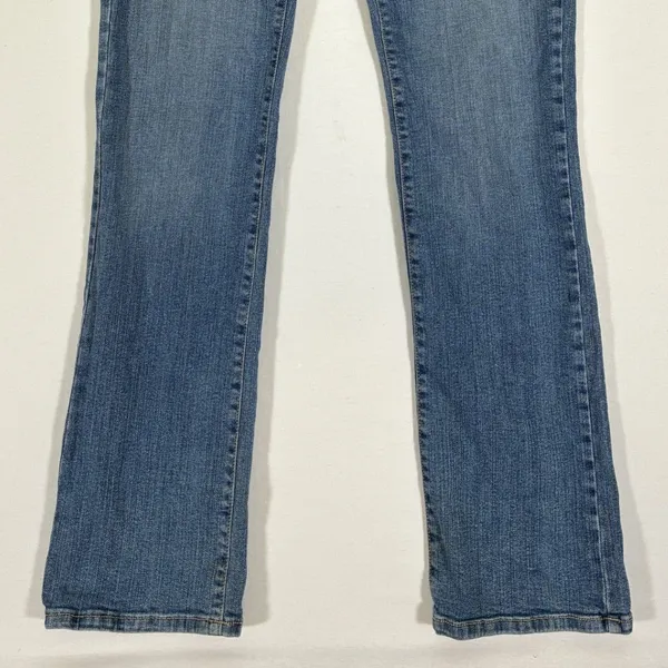 NYDJ Not Your Daughters Jeans Blue Straight Leg High Rise Denim USA Size 8 - Image 9