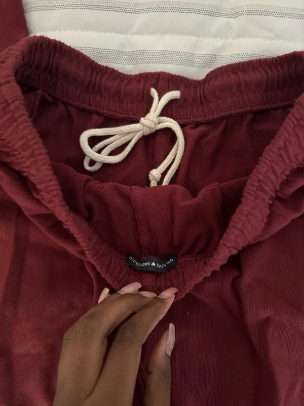 Maroon Brandy Melville sweats - Image 2