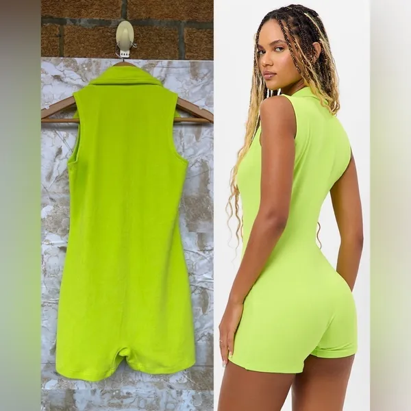 Frankies Bikinis Jane Terry playsuit romper XS - Image 3