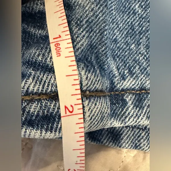 Levi’s Vintage 80’s 900 series size 11 denim jean shorts - Image 8