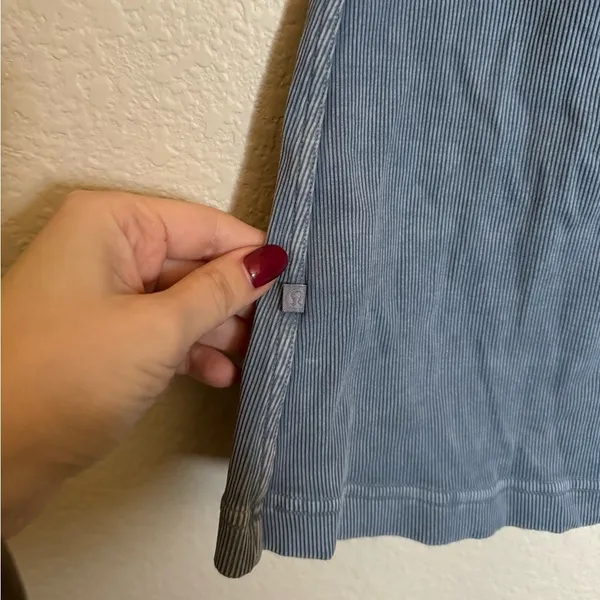Lululemon Cool Racerback Tank Rib Top Size 2‎ Washed Moon Blue - Image 7