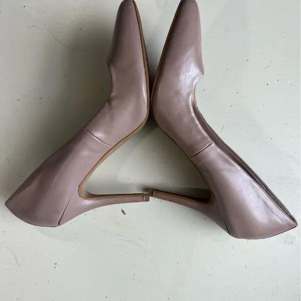 Kohl's Chic Nude Heels Pink Size 7.5 - Image 4