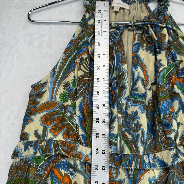House Of Harlow‎ 1960 Maxi Dress Floral Print Halter Neck Tiered XS - Image 3