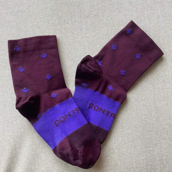 Bontrager ankle socks Purple - Image 4