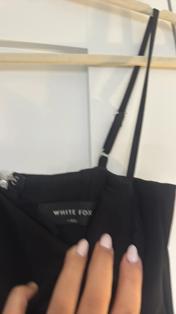 White Fox Corset Top Boutique Black - Image 2