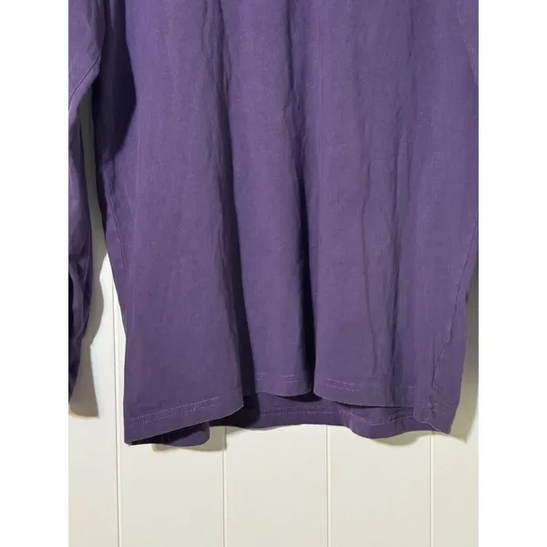 Alphalete Purple Long Sleeve Performance Shirt Medium Athletic Training Top - Image 6