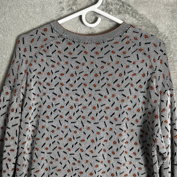 MM Lafleur The Tyler Pullover Sprinkle Knit Crew Neck‎ Sweater Size Medium - Image 2