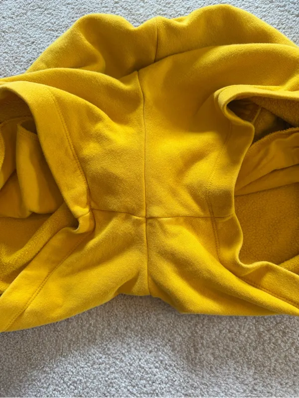 Nike Sportswear Club Fleece Mustard‎ Yellow Shorts Women’s M - Image 9