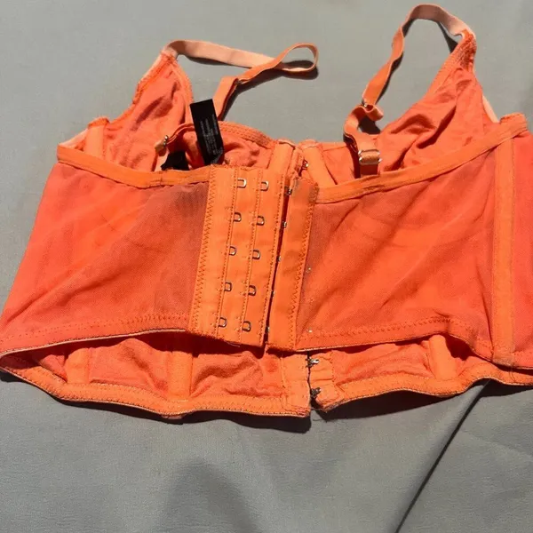 Urban Outfitters Out from‎ Under orange corset crop top small - Image 4