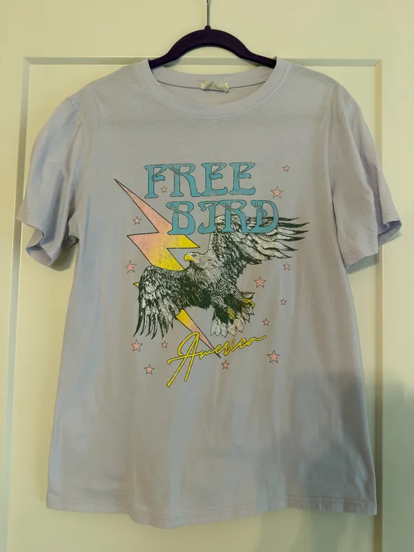 Refined Canvas Graphic Tee Gray Size M - Image 2