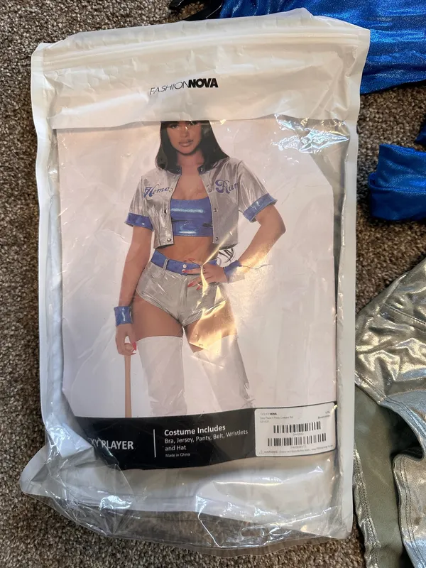 FashioNova Sexy Baseball Costume NWT - Image 2