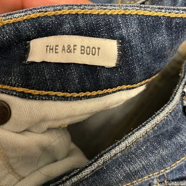 Abercrombie & Fitch Boot‎ Cut Jean Blue Size 4S 27/31 - Image 5