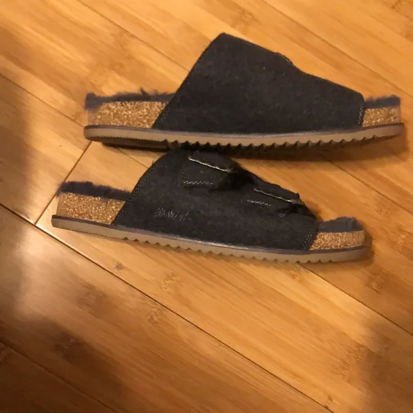 Blowfish Malibu Women’s Feelgoods-SHR Sandal Size 8 Gray 2 Tone Flannel - Image 6