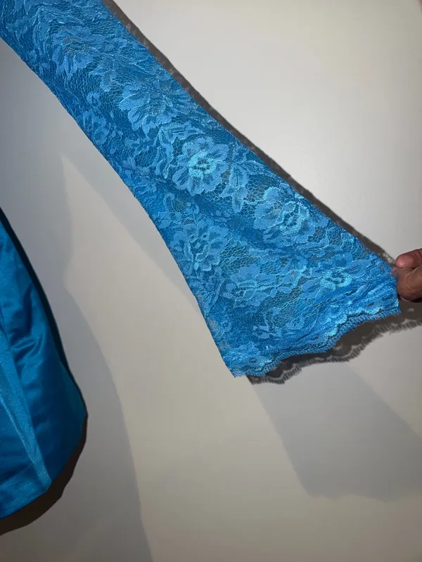 Long Sleeve Homecoming Dress - Image 4