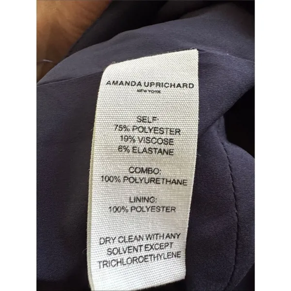 Amanda Uprichard - Andie Skirt - Navy Nwt M - Image 6