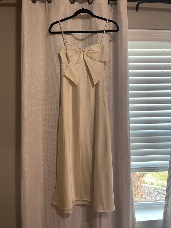 A New Day Midi Bow Dress - Image 9