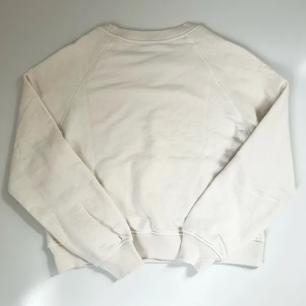 Women’s Cream Pocket Sweatshirt  - Image 4