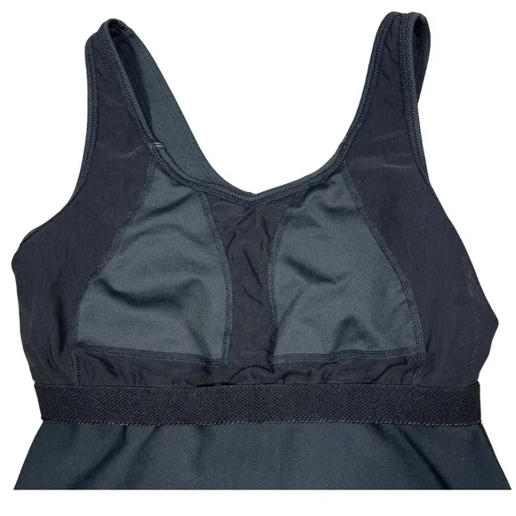 Pearl Izumi Cycling Tank Top Large Black‎ Mesh Shelf Bra Rear Pocket Athletic - Image 8