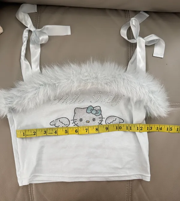 Forever 21 Hello Kitty Top x Sanrio Crop S - Image 2