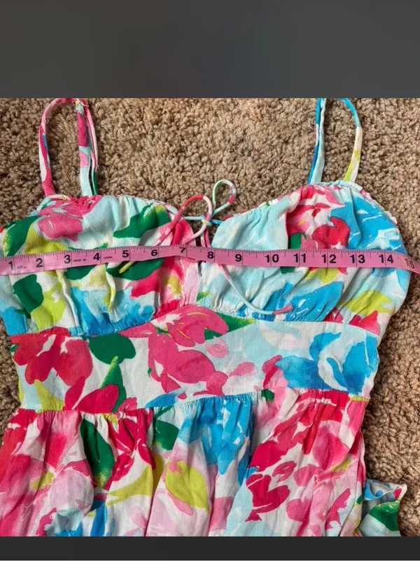 Old Navy Floral Midi Dress - Image 6
