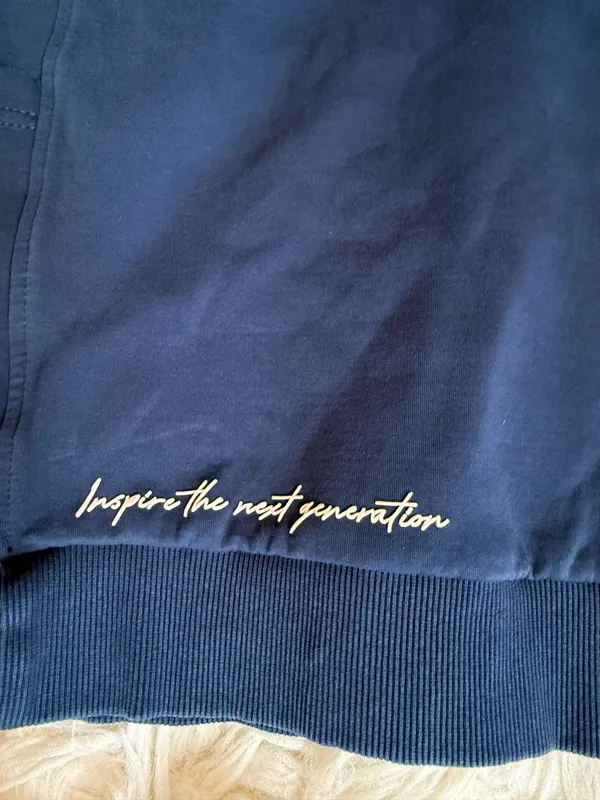 Navy Young LA Hoodie Blue - Image 4