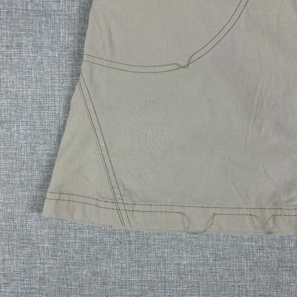 Athleta Skort Womens 4P Beige Hiking Walking Built-In Shorts‎ Stretch Pockets - Image 4