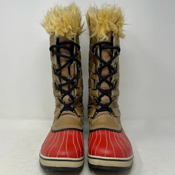 Sorel Tofino Joan Trail Boots Womens Size 8 Autumn Bronze Waterproof - Image 2