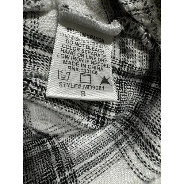 Altar'd State Tunic Shirt Women Small 3/4 Sleeve Button Up Tie Back‎ Cottagecore - Image 6