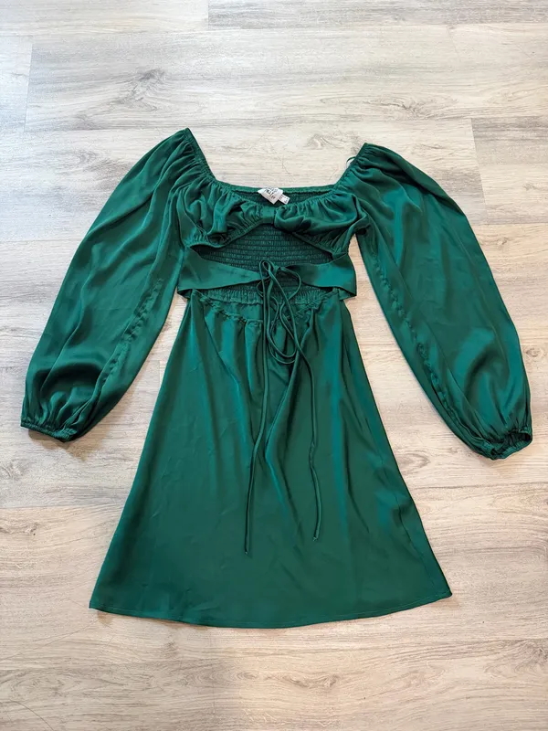 Princess Polly emerald green dress - Image 3