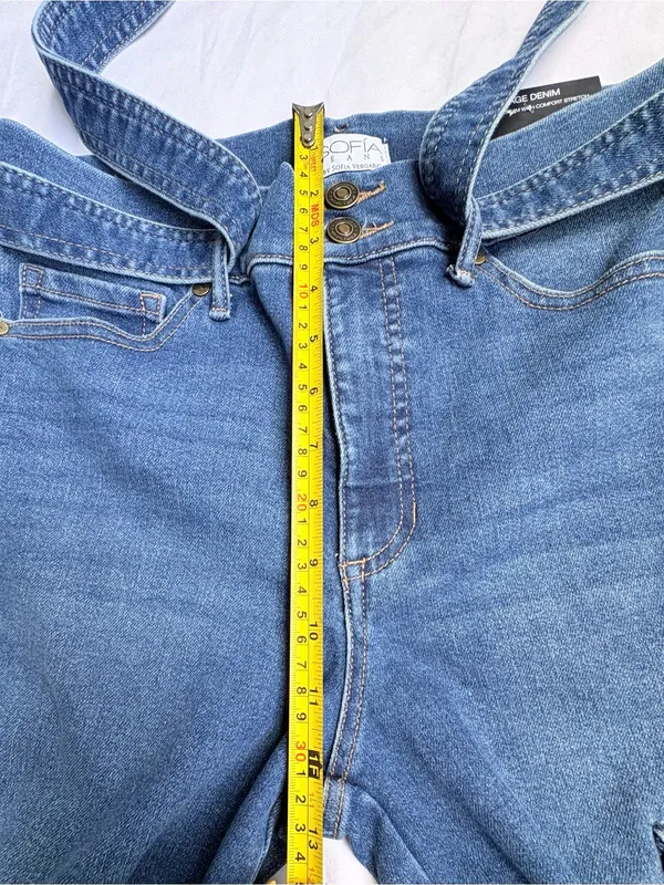 Sofia Jeans Sofia Vergara Margot Wide Leg Jeans Size 8 NWT Super High Rise - Image 10